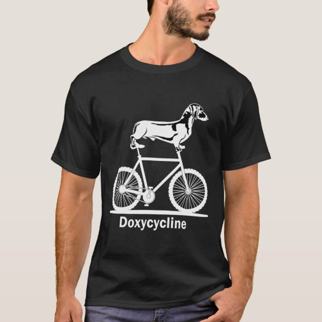 Doxycycline Pharmacy Pun Funny Veterinary Pharmaci T-Shirt (Front)
