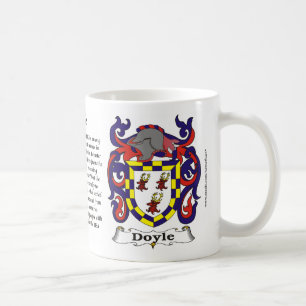 Doyle Family Coat of Arms Mug