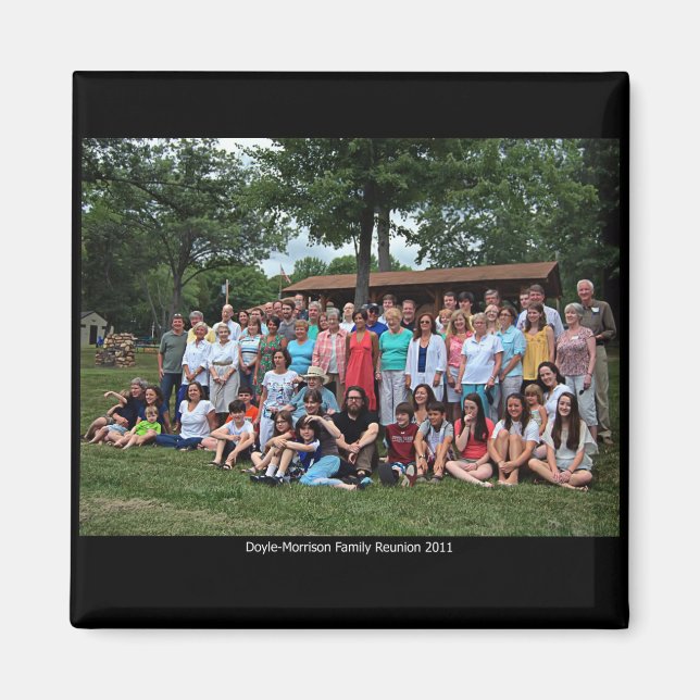 Doyle-Morrison Family Reunion 2011 Magnet (Front)