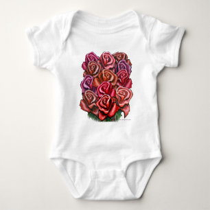 Dozen Roses Baby Bodysuit