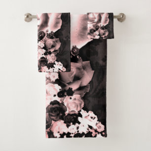 Dozen Roses Bath Towel Set