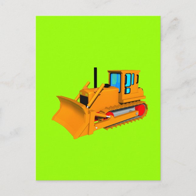 Dozer Postcard (Front)