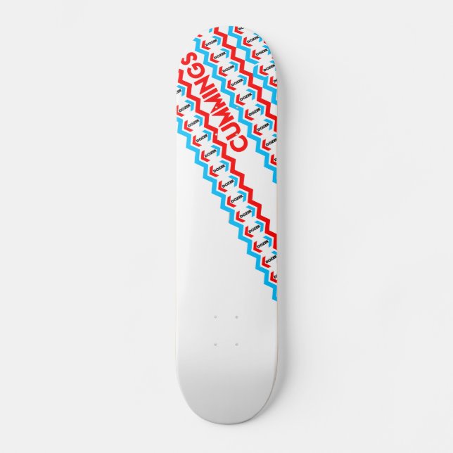 Dozer™ Spencer Cummings Red's & Blue's Deck Skateboard (Front)
