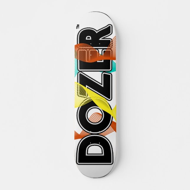 Dozer™ Wavelength Deck Skateboard (Front)