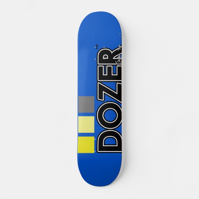Dozer™ Woj Squares Skateboard (Front)