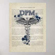 DPM Caduceus Doctor of Podiatry Medicine