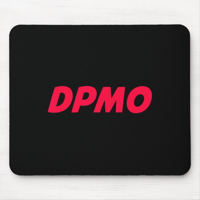 Dpmo - Dont Me Off  Mouse Mat (Front)