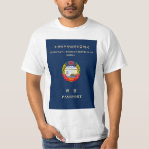 DPRK North Korea Flag Juche Socialist Communist T-Shirt
