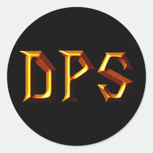 DPS CLASSIC ROUND STICKER