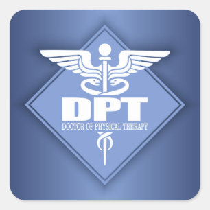 DPT (diamond) Square Sticker