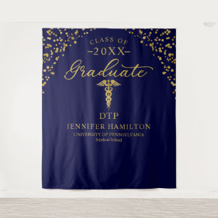 DPT Doctor Of Physical Therapy Grad Backdrop  Tapestry