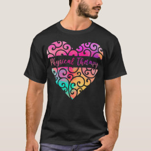 DPT PTA Heart Day Love Physical Therapy T-Shirt