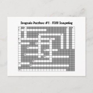 DPUZ 1 - FOSS (Computers) Postcard