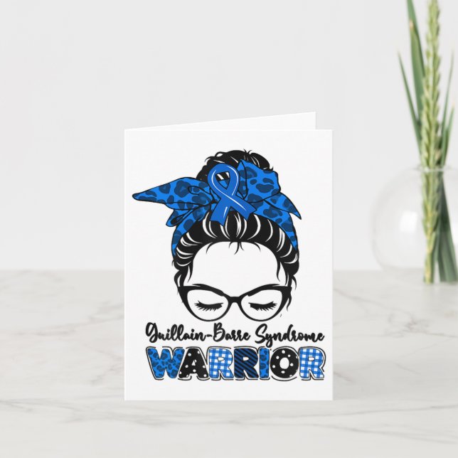 Dpx3 Guillain Barre Syndrome Awareness Month Warri Card (Front)