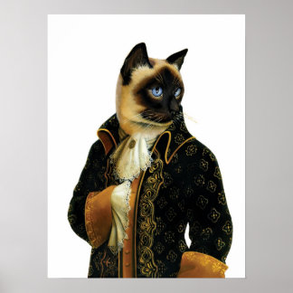 DR041 Siamese Cat poster