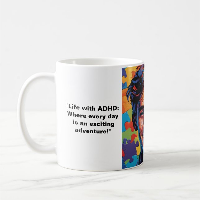  Dr,Anders OsbornePh.D., Brilliance Of ADHD  Coffee Mug (Left)