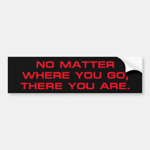 Dr. Banzai's Philosophy Sticker
