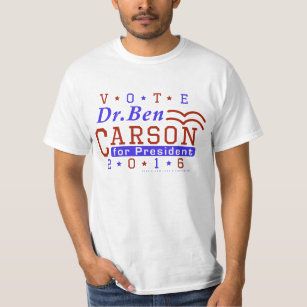 Dr. Ben Carson President 2016 Election Republican T-Shirt