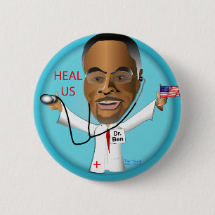 Dr. Ben Heal US 6 Cm Round Badge