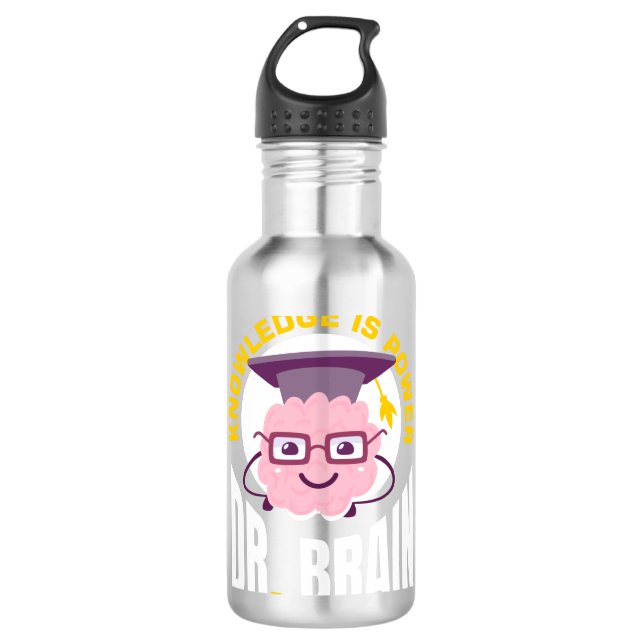 Dr. Brain Neurology Science 710 Ml Water Bottle (Front)