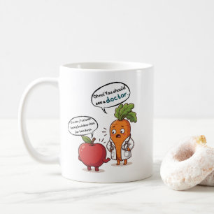 Dr. Carrot with His First Patient  Coffee Mug