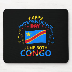 Dr Congo 65th Independence Day Congolese Pride Dr  Mouse Mat