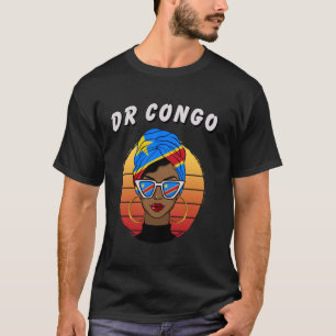 DR Congo, Congolese Flag, DR Congo Girl, Congolese T-Shirt