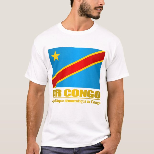 DR Congo Flag T-Shirt (Front)