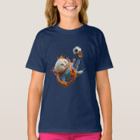 DR Congo Fufu Food Soccer Mascot T-Shirt - Group K