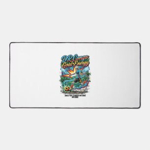 DR Congo Goal Energy Skeleton Striker Nations Crea Desk Mat