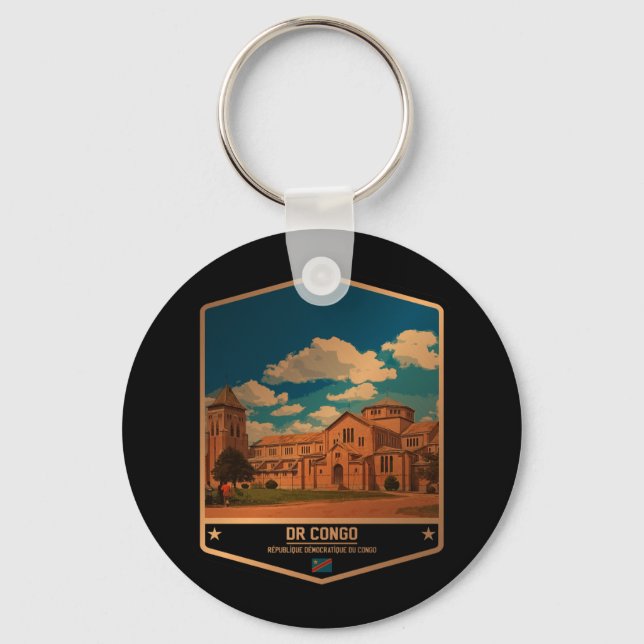 DR Congo Key Ring (Front)
