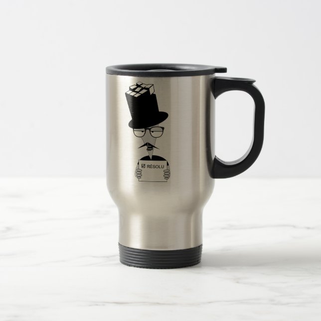 Dr. Cube Travel Mug (Right)