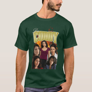 Dr Cuddy House MD Flames Design vintage T-Shirt