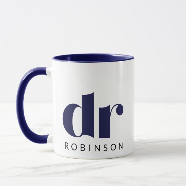 dr [Custom Name] Mug (Left)
