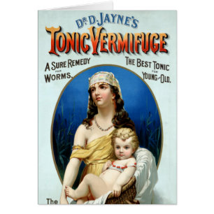 Dr. D. Jayne's Tonic Vermifuge Vintage Poster