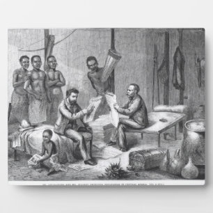 Dr. David Livingstone (1813-73) and Mr. Henry Mort Plaque