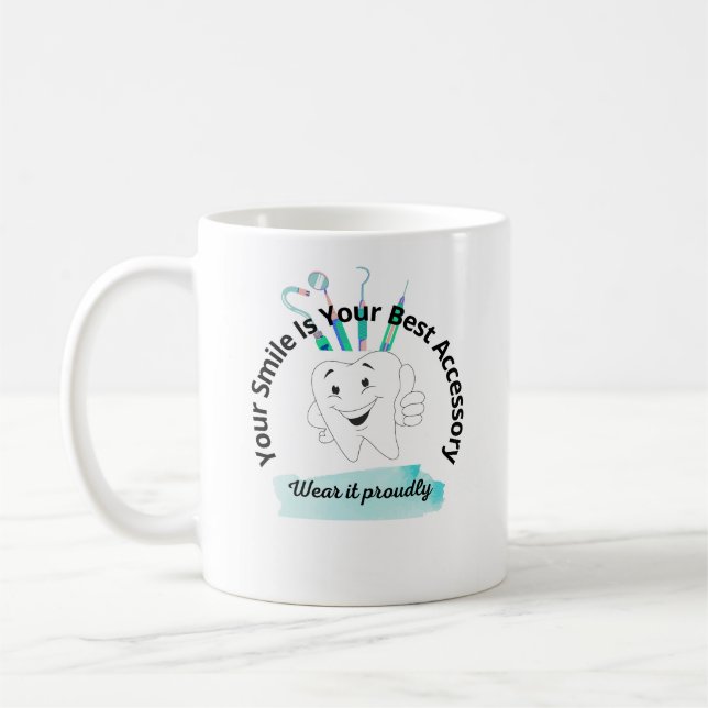 Dr dentist  coffee mug (Left)