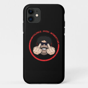 Dr Disrespect Violence Speed Momentum T-Shirt iPhone 11 Case