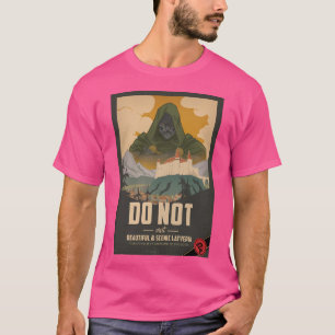 Dr. Doom Psa Travel Poster T-Shirt