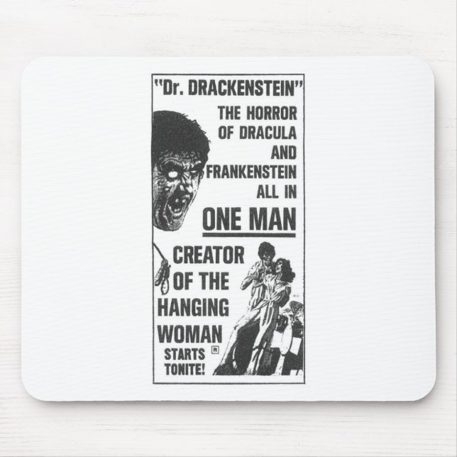Dr Drackenstein! Mouse Mat (Front)