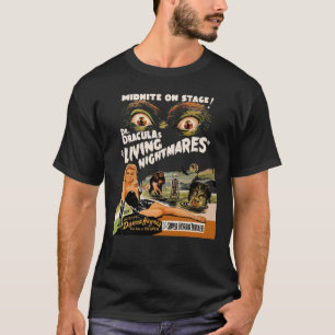 Dr Dracula's Living Nightmares Spook Show T-Shirt