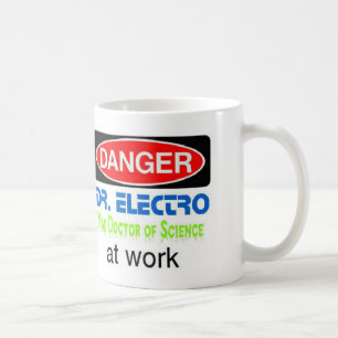 Dr. Electro at work Coffee Mug