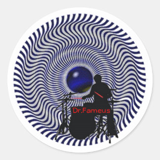Dr.Fameus six 3in stickers