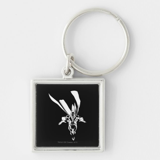 Dr. Fate Flying Outline Key Ring (Front)