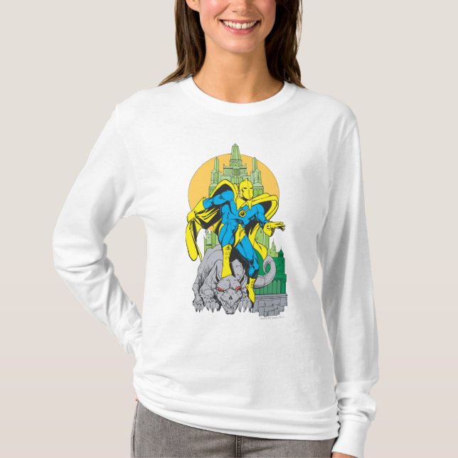 Dr. Fate & Invisible Tower T-Shirt (Front)