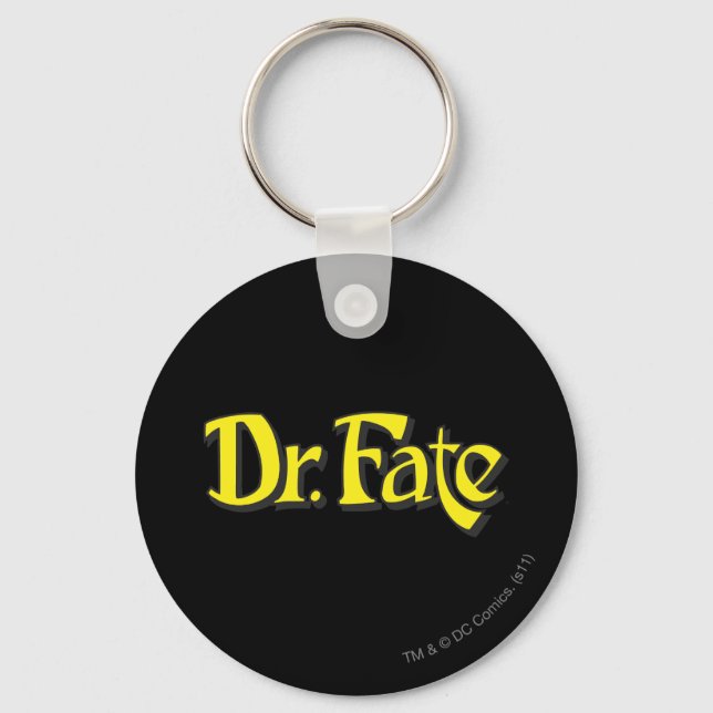 Dr. Fate Logo Key Ring (Front)