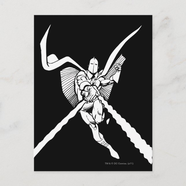 Dr. Fate Magic Outline Postcard (Front)