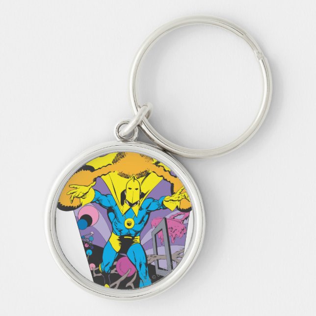 Dr. Fate Manipulates Magic Key Ring (Front)