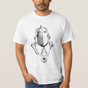 Dr. Fate Mask Outline T-Shirt
