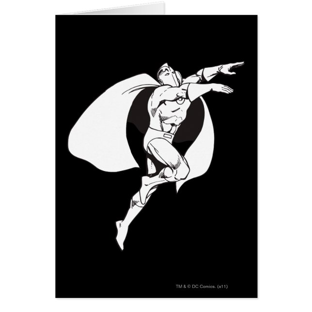 Dr. Fate Soaring Outline (Front)